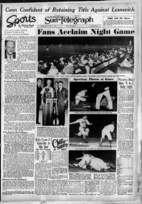 Pittsburgh Sun-Telegraph from Pittsburgh, Pennsylvania on June 5, 1940 · 19