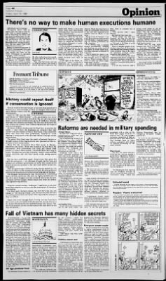 Fremont Tribune from Fremont, Nebraska on April 19, 1985 · 6