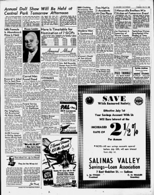 The Californian from Salinas, California on June 24, 1948 · 2