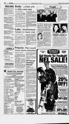 Rapid City Journal from Rapid City, South Dakota on October 12, 1995 · 2