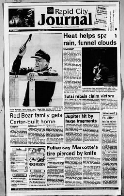 Rapid City Journal from Rapid City, South Dakota on July 19, 1994 · 1