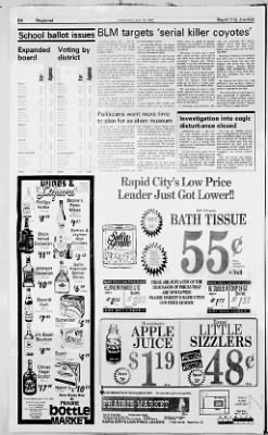 Rapid City Journal from Rapid City, South Dakota • 20