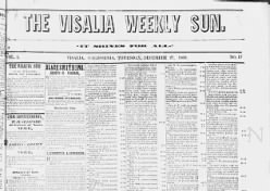 The Visalia Weekly Sun
