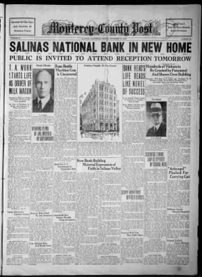 Salinas Morning Post from Salinas, California on December 19, 1930 · 1