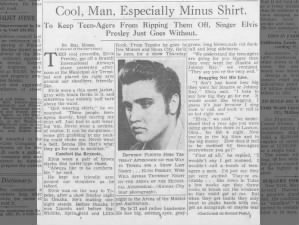 Interview with Elvis Presley 1956