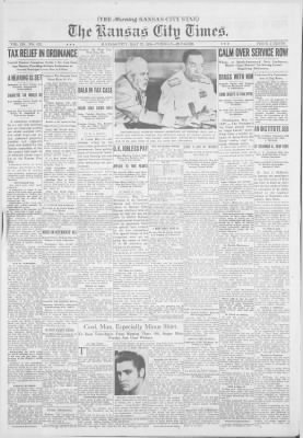 The Kansas City Times from Kansas City, Missouri on May 22, 1956 · Page 1