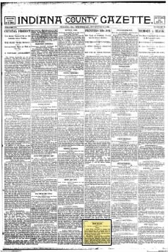 The Indiana Gazette
