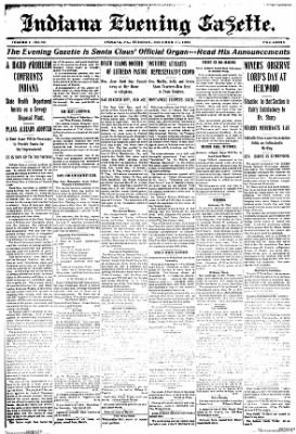 The Indiana Gazette from Indiana, Pennsylvania • 1
