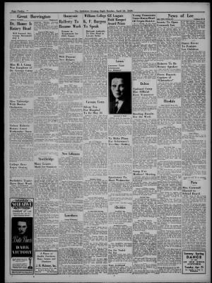 The Berkshire Eagle from Pittsfield, Massachusetts on April 24, 1939 · 12