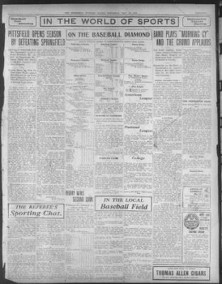 The Berkshire Eagle from Pittsfield, Massachusetts on May 13, 1909 · 13