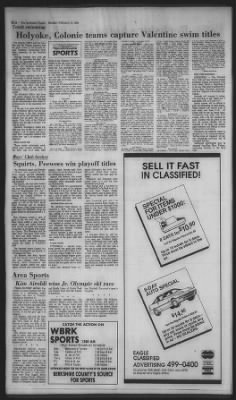 The Berkshire Eagle from Pittsfield, Massachusetts on February 13, 1989 · 40