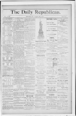 The Daily Republican from Monongahela, Pennsylvania • Page 1