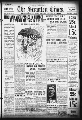 The Times-Tribune from Scranton, Pennsylvania on January 8, 1907 · 1