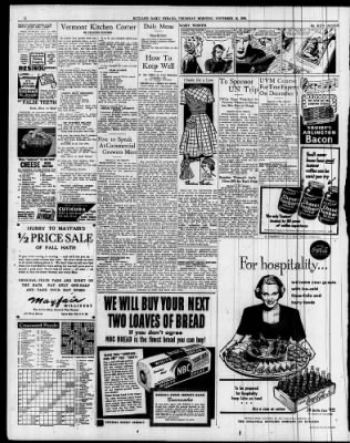 Rutland Daily Herald from Rutland, Vermont on November 16, 1950 · 12