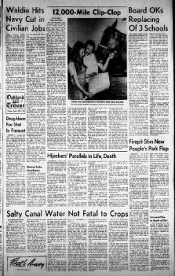 Oakland Tribune from Oakland, California on July 6, 1972 · 13