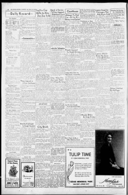 The Gazette from Cedar Rapids, Iowa on May 10, 1958 · 2