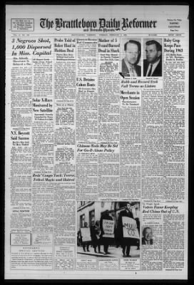 The Brattleboro Reformer from Brattleboro, Vermont on February 4, 1964 · 1