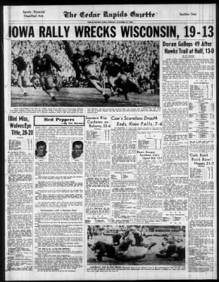 The Gazette from Cedar Rapids, Iowa on October 31, 1948 · 15