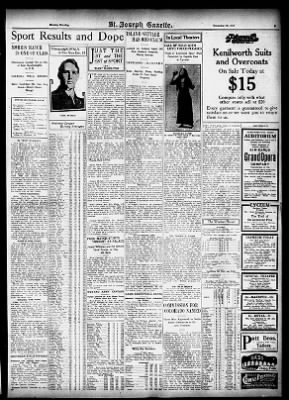 St. Joseph Gazette from St. Joseph, Missouri on November 30, 1914 · 3