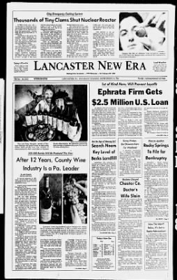Lancaster New Era from Lancaster, Pennsylvania on September 18, 1980 · 1