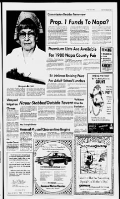 The Napa Valley Register from Napa, California on May 9, 1980 · 21