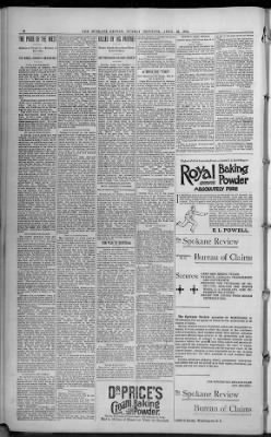 The Spokane Review from Spokane, Washington on April 16, 1893 · 8