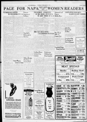 Napa Journal from Napa, California on February 17, 1931 · 3