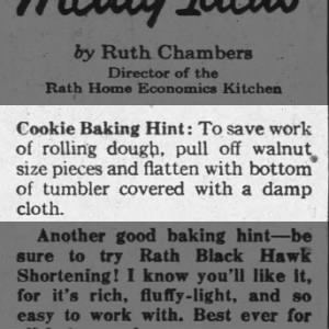 Tip: Skip rolling out cookie dough