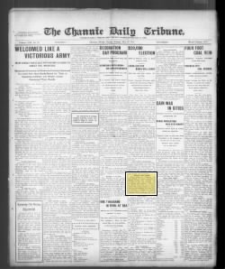 The Chanute Daily Tribune