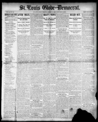 St. Louis Globe-Democrat from St. Louis, Missouri on January 15, 1899 · 1