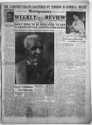 The Weekly Review from Birmingham, Alabama on January 9, 1943 · 1