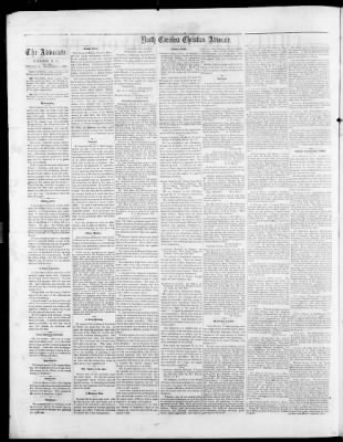 Raleigh Christian Advocate from Raleigh, North Carolina on September 3, 1857 · Page 2