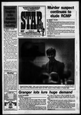 Whitehorse Daily Star from Whitehorse, Yukon, Canada on March 4, 1992 · 1