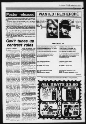 Whitehorse Daily Star from Whitehorse, Yukon, Canada on July 14, 1992 · 3