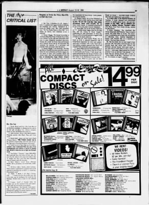 LA Weekly from Los Angeles, California on August 16, 1984 · 51