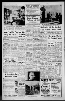 Valley Times from North Hollywood, California on December 10, 1960 · 2