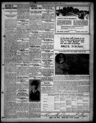 The Journal and Tribune from Knoxville, Tennessee on June 8, 1910 · 11