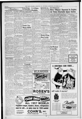 The Plain Speaker from Hazleton, Pennsylvania on November 16, 1957 · Page 10