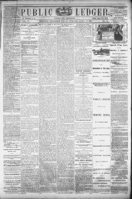 Public Ledger from Memphis, Tennessee • 1