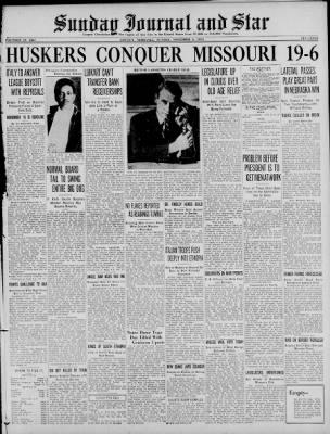 The Lincoln Star from Lincoln, Nebraska on November 3, 1935 · Page 1