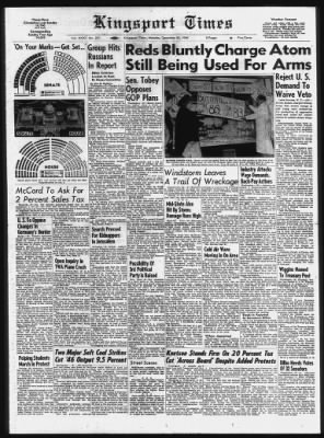 Kingsport Times from Kingsport, Tennessee on December 30, 1946 · 1