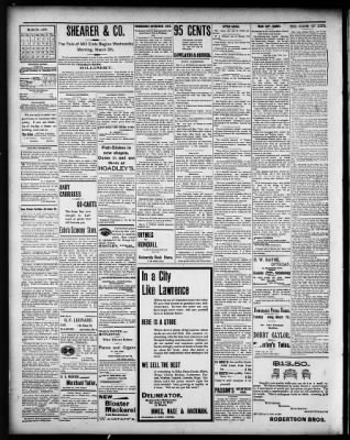 Lawrence Daily Journal from Lawrence, Kansas on March 6, 1899 · Page 4