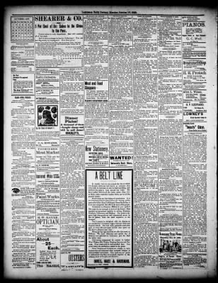 Lawrence Daily Journal from Lawrence, Kansas on October 16, 1899 · Page 4