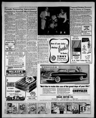 The Ponca City News from Ponca City, Oklahoma on March 28, 1955 · 10