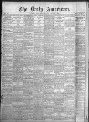 The Tennessean From Nashville Tennessee On September 8 1889 1