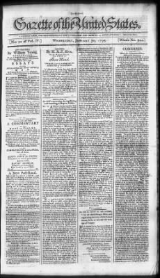 The Philadelphia Inquirer from Philadelphia, Pennsylvania on January 30, 1793 · 1