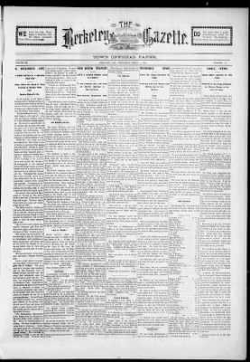 The Berkeley Gazette from Berkeley, California • 1