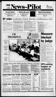 News-Pilot from San Pedro, California on November 28, 1996 · 1
