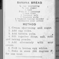 Banana Bread (1930)