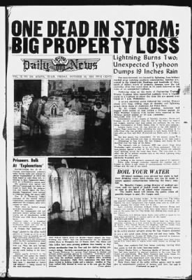 Guam Daily News from Agana Heights, Guam on October 16, 1953 · 1